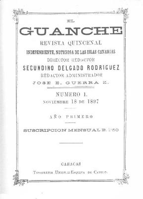 El Guanche : revista quincenal independiente, noticiosa de las Islas Canarias