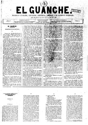 El Guanche : periódico literario, científico, industrial, comercial y de intereses materiales