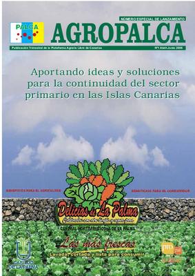 Agropalca : publicación trimestral de la plataforma agraria libre de Canarias