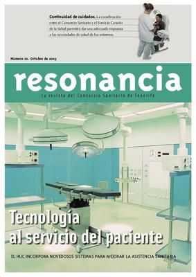 Resonancia : la revista del Consorcio Sanitario de Tenerife