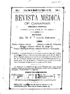Revista médica de Canarias
