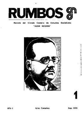 Rumbos : revista del Círculo Canario de Estudios Socialistas Juan Negrín