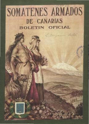 Somatenes armados de Canarias
