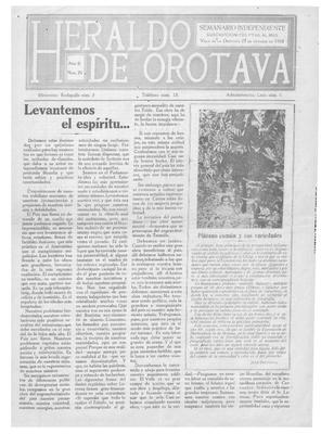 Heraldo de Orotava : semanario independiente