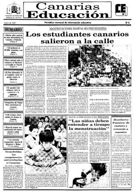 Canarias educacion : periódico mensual de información educativa