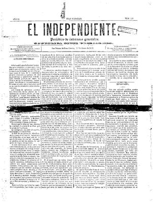 El Independiente : periódico de intereses generales