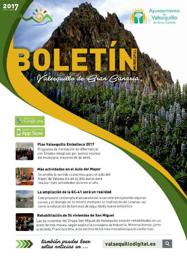 Boletin municipal Valsequillo de Gran Canaria