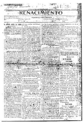 Renacimiento : periódico independiente
