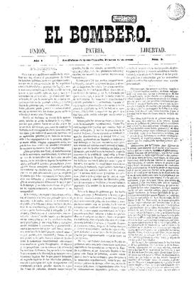 El Bombero : unión, patria, libertad